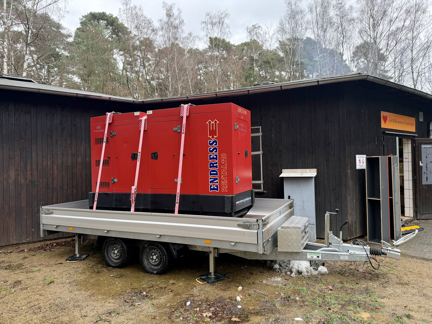 Notstromaggregat Holzversteigerung Rodgau